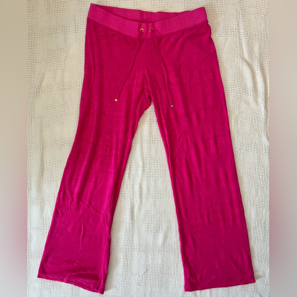 Juicy Couture Hot Pink Track Pants